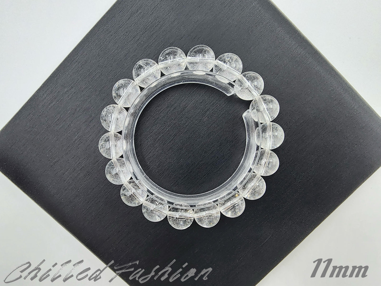 [Bracelet] Himalayan Clear Quartz Bracelet for Clarity and Healing