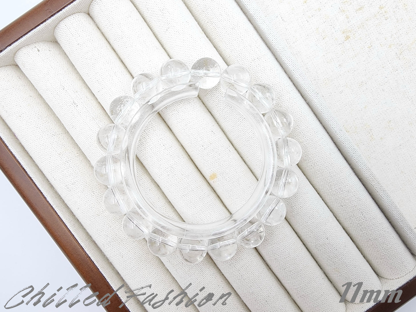 [Bracelet] Himalayan Clear Quartz Bracelet for Clarity and Healing