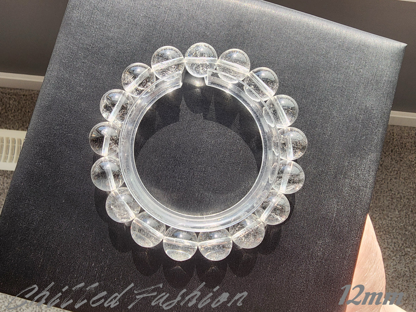 [Bracelet] Himalayan Clear Quartz Bracelet for Clarity and Healing