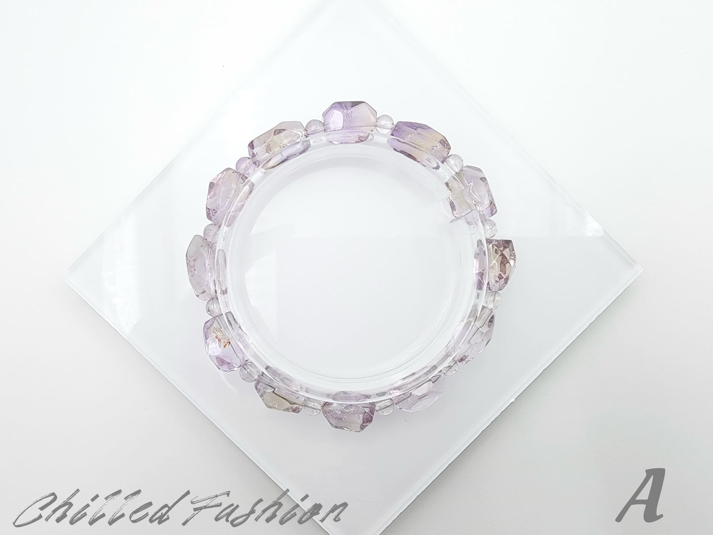 [Bracelet] Natural Bolivian Amethyst Bracelet