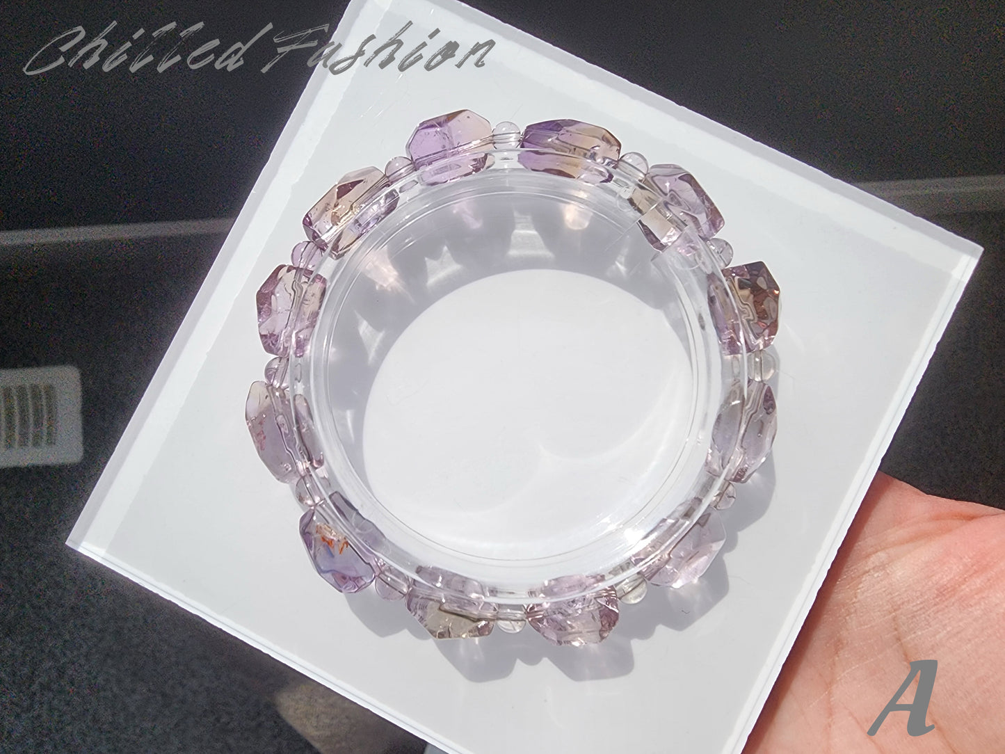 [Bracelet] Natural Bolivian Amethyst Bracelet