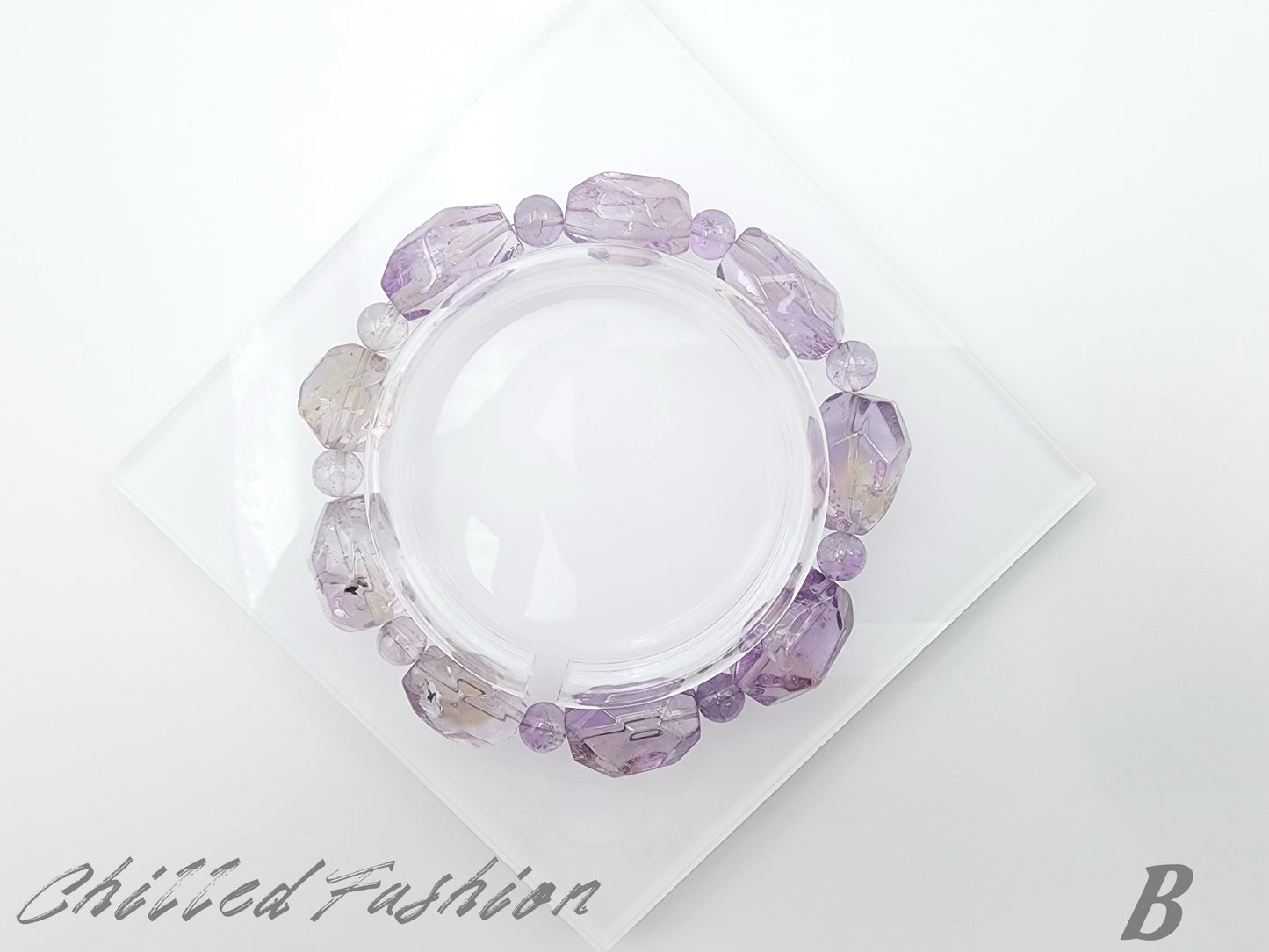 [Bracelet] Natural Bolivian Amethyst Bracelet