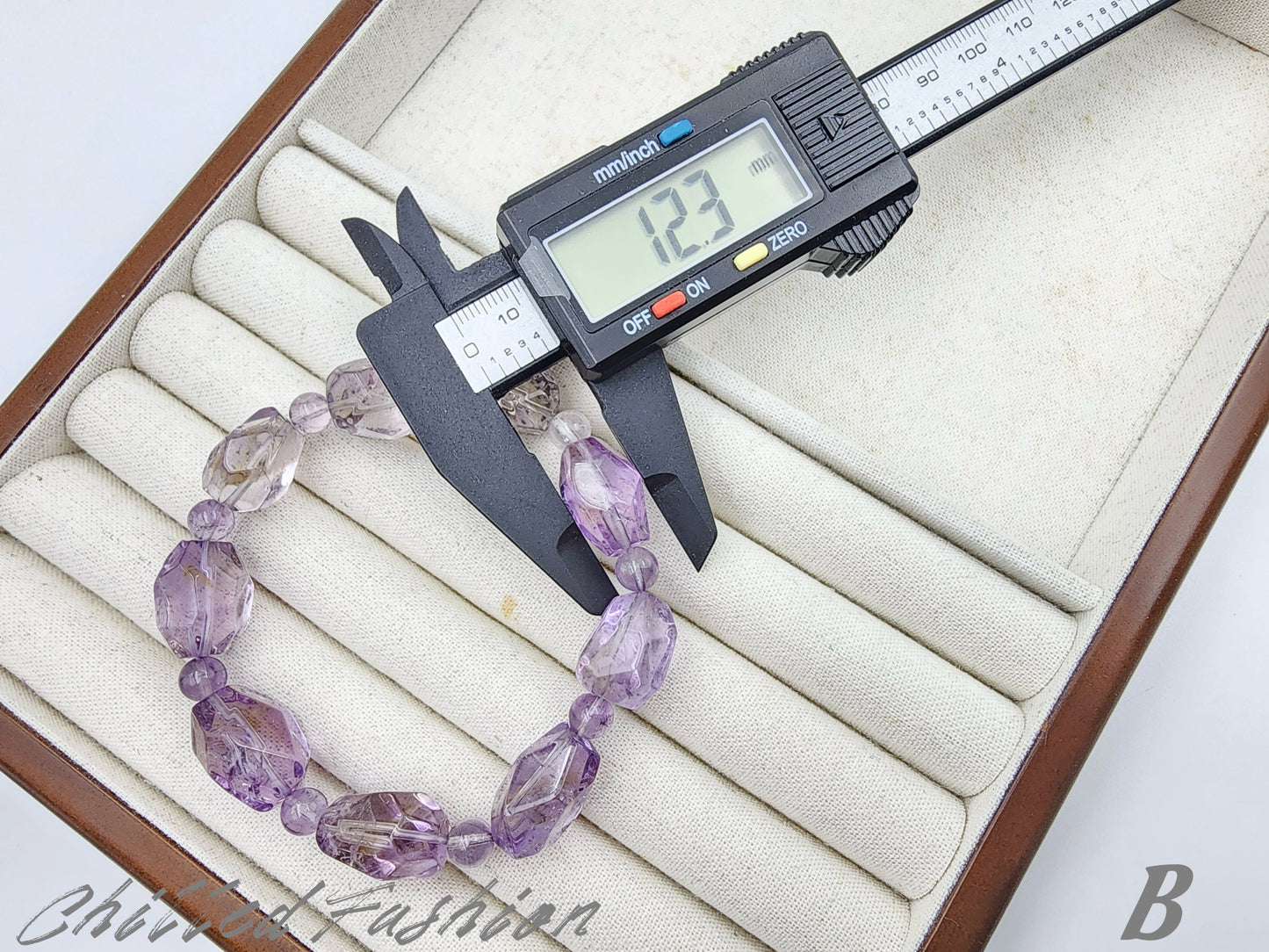 [Bracelet] Natural Bolivian Amethyst Bracelet