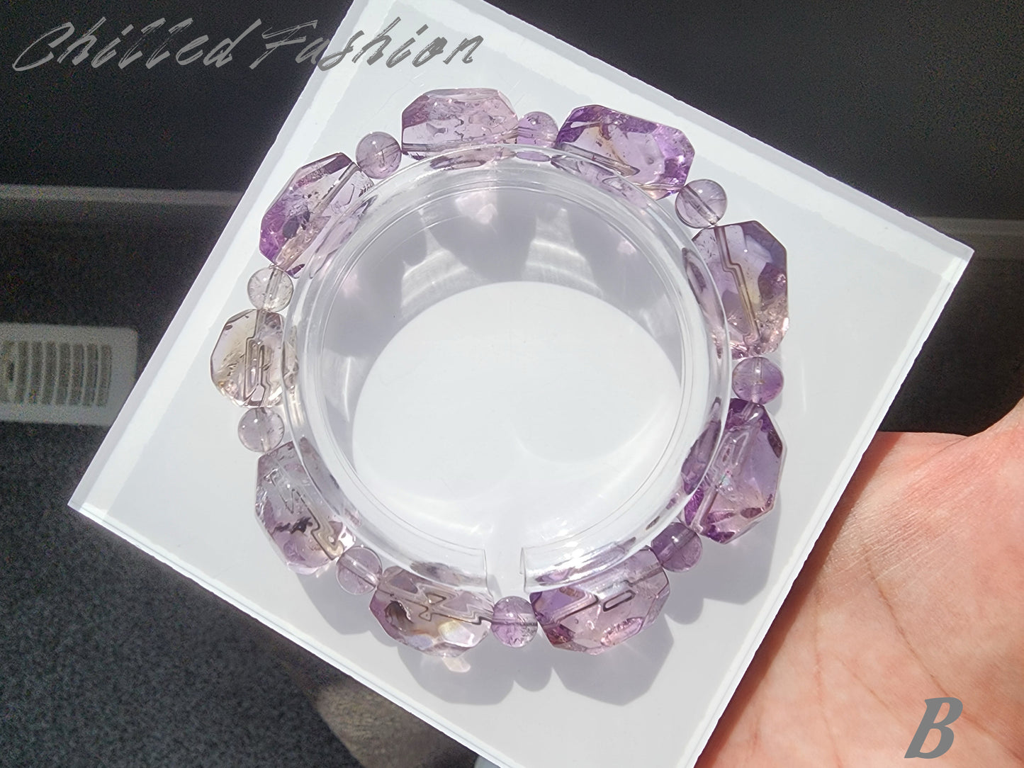 [Bracelet] Natural Bolivian Amethyst Bracelet